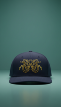 Deep Devotion Navy Scripture Snapback